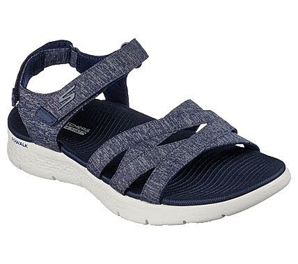 Skechers Go Walk Flex Sandal-Sunshine Blau Marine