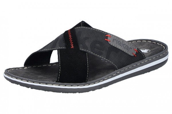 Rieker FSK Herren Sandalen SCHWARZ