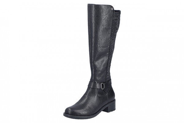 Rieker HWK Damen Stiefel SCHWARZ
