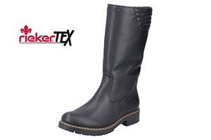 Rieker HWK Damen Stiefel schwarz