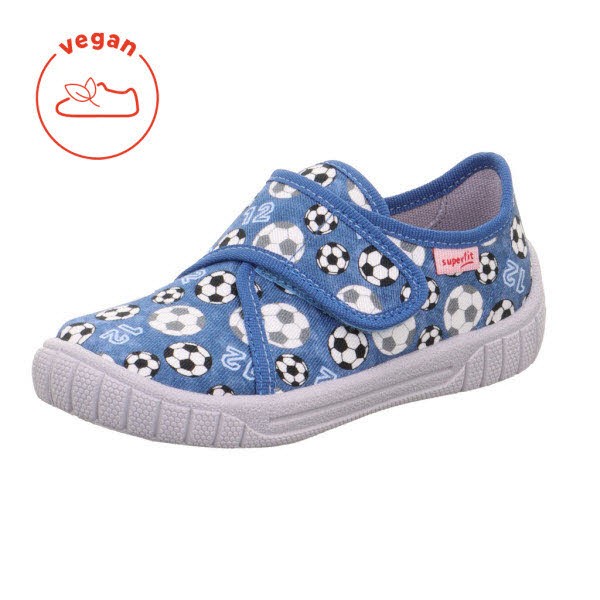 Superfit Hausschuh Textil \\ BILL BLAU/KOMBI