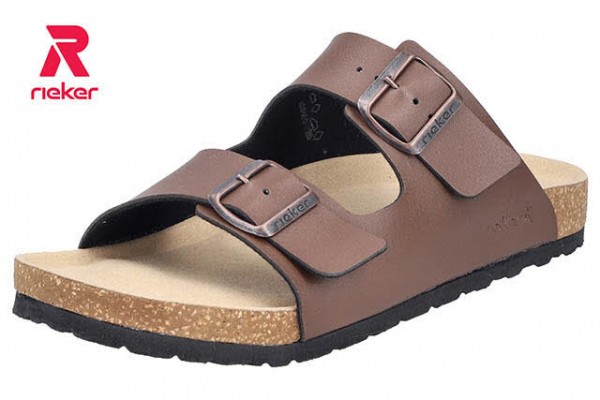 Rieker FSK Herren Sandalen BRAUN