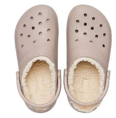 Crocs Classic Lined Clog Beige