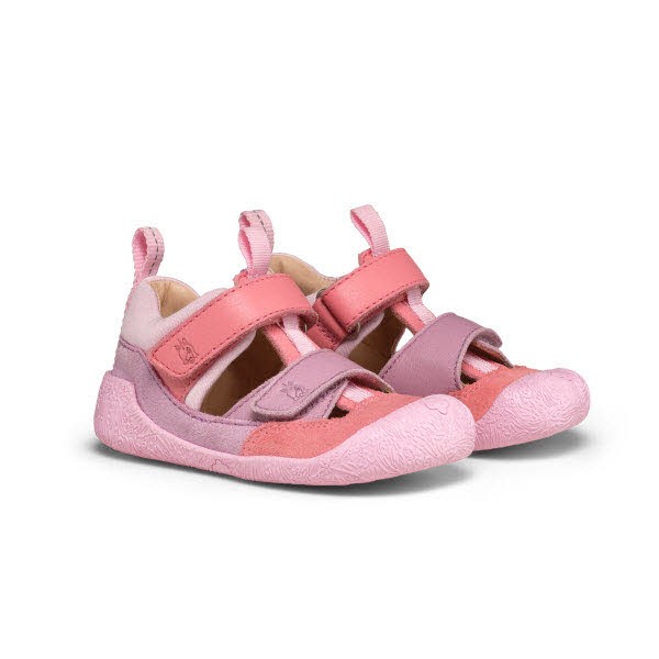 Affenzahn Lauflerner Sandale Leder Freely Einhorn ROSA - Bild 1