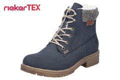 Rieker HWK Damen Stiefel Blau