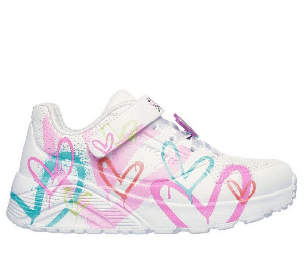 Skechers Uno Lite Weiss Bunt