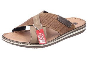 Rieker FSK Herren Sandalen BRAUN