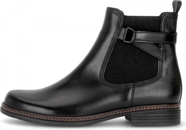 Gabor Fashion Chelsea Boots Schwartz