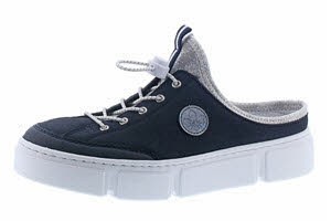 Rieker FSK Damen Halbschuhe Blau