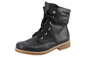 Rieker HWK Damen Stiefel schwarz