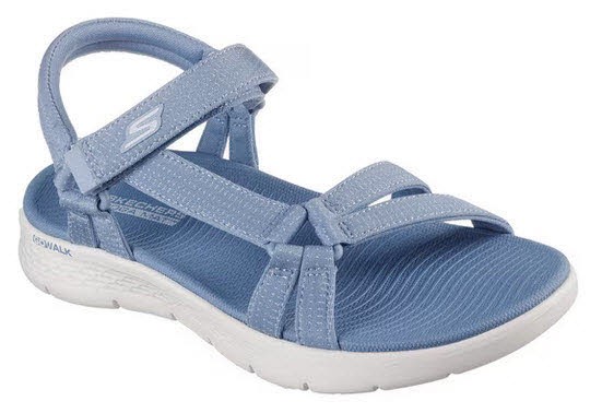Skechers GO WALK FLEX SANDAL - SUBLIME BLAU