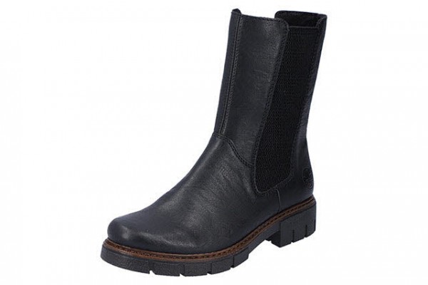 Rieker HWK Damen Stiefel Schwarz