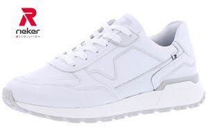 Rieker Evolution FSK Damen Halbschuhe WEISS