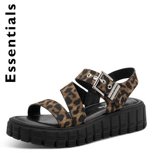 Tamaris Da.-Sandalette BRAUN/KOMBI - Bild 1