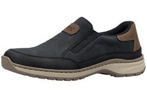 Rieker FSK Herren Halbschuhe lake/midnight/nuss