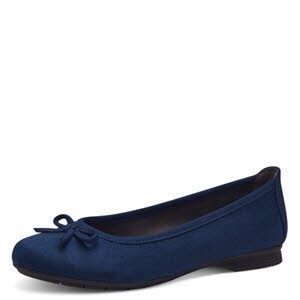 Jana Soft Line Da.-Ballerina BLAU