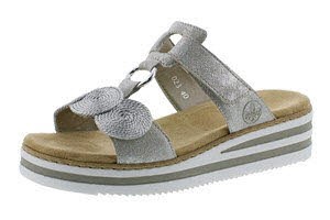 Rieker FSK Damen Sandalen SILBER