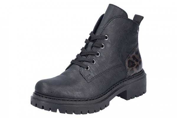 Rieker HWK Damen Stiefel SCHWARZ