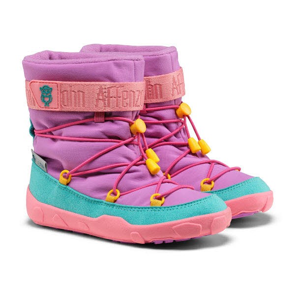 Affenzahn Schneestiefel Vegan Snowy Eule ROSA