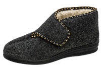 Damen Hausstiefel GRAU