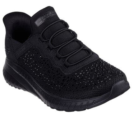 Skechers BOBS SQUAD CHAOS - DAILY GLITZ Schwarz