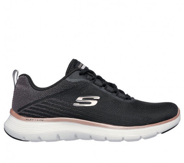 Skechers FLEX APPEAL 5.0 - ELEGANT GLOW SCHWARZ
