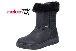 Rieker HWK Damen Stiefel SCHWARZ