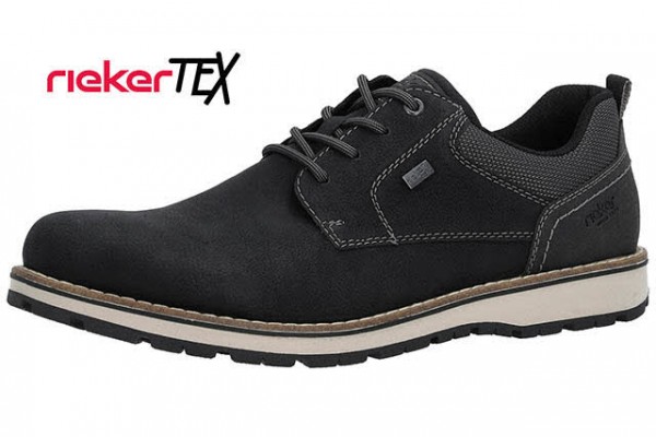 Rieker HWK Herren Halbschuhe SCHWARZ