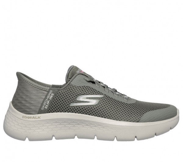 Skechers GO WALK FLEX - GRAND ENTRY GRÜN