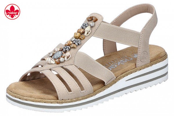 Rieker FSK Damen Sandalen BEIGE
