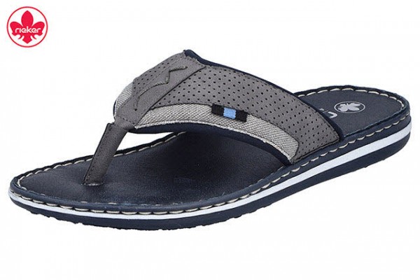 Rieker FSK Herren Sandalen grau