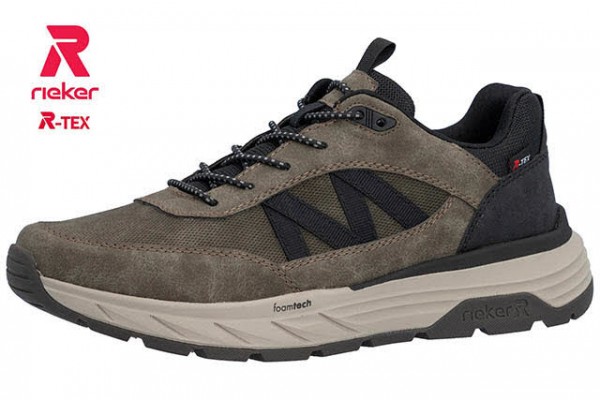 Rieker Sport HWK Herren Halbschuhe bruan bunt