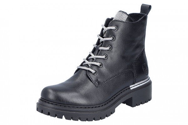 Rieker HWK Damen Stiefel SCHWARZ