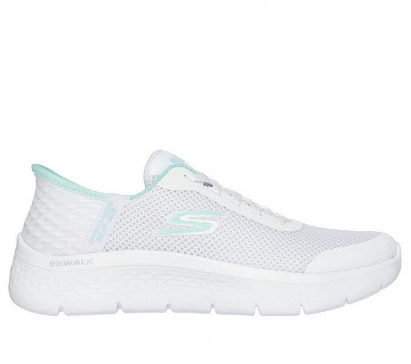 Skechers GO WALK FLEX - GRAND ENTRY WEISS