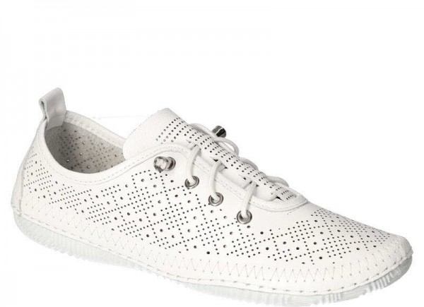 Mustang Damen Schnürhalbschuhe WEISS