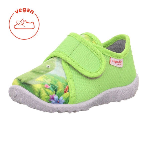 Superfit Hausschuh Textil \\ SPOTTY GRÜN