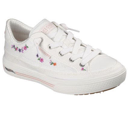 Skechers ARCH FIT ARCADE - SUBTLE BOUQUET Weiß