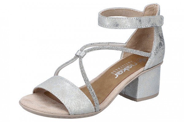 Rieker FSK Damen Sandalen SILBER