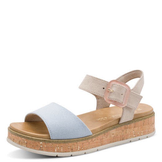 Marco Tozzi Da.-Sandalette BLAU/KOMBI - Bild 1