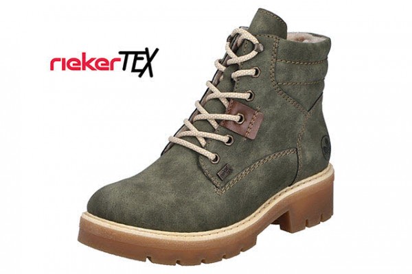 Rieker HWK Damen Stiefel GRÜN