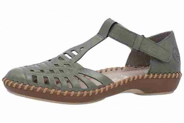 Rieker FSK Damen Halbschuhe Grün