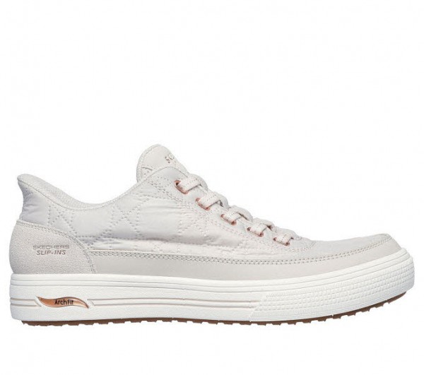 Skechers ARCH FIT ARCADE - CUDDLE STEPS Weiß