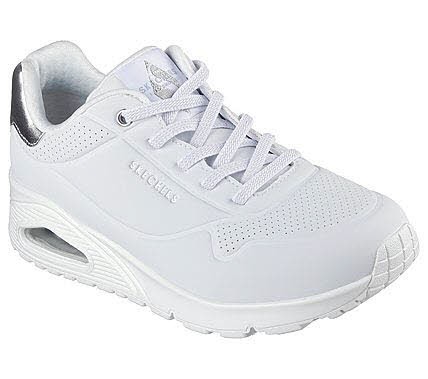 Skechers UNO - SHIMMER AWAY WEISS