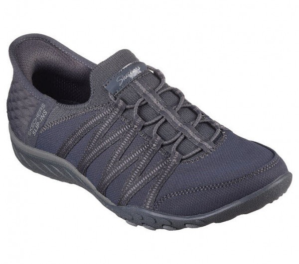 Skechers BREATHE-EASY - ROLL-WITH-ME GRAU