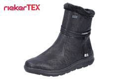 Rieker HWK Damen Stiefel Schwarz